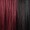 Long Black and Red Wig